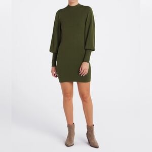 VERO MODA Holly Karris Blouson Sleeve Sweater Dress - Size MP (NWT)